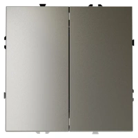 Переключатель проходной двухклавишный VOLTUM S70 VLS020304