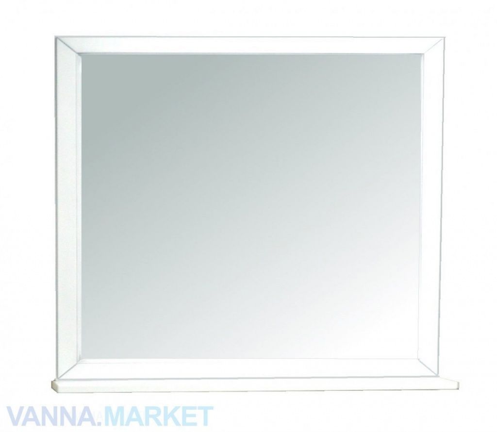 Зеркало Стиль Пандора 105, белое серебро