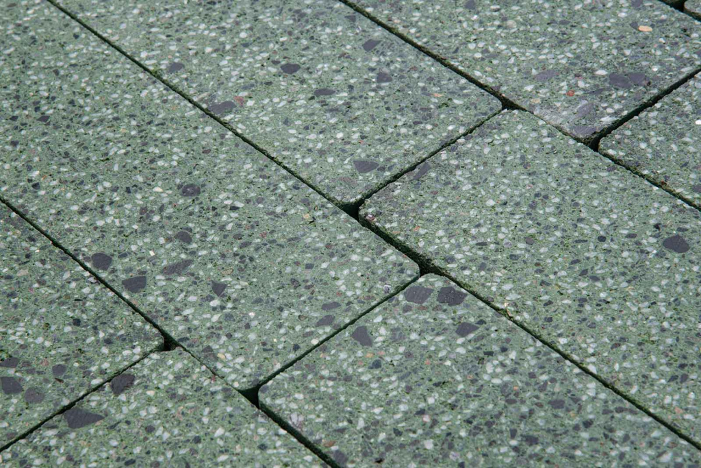 Тротуарная плитка Готика Granite FINO, Порфир, Паркет, 300х100х80 мм