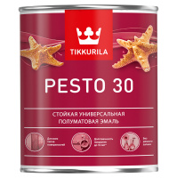 Краска EURO PESTO 30 A полуматовая 0,9л