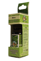 Масло эфирное "Мята", 10 мл, Бацькина баня