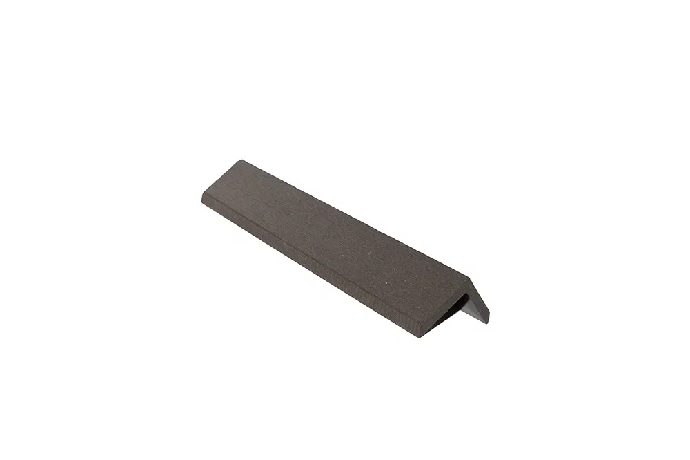 Профиль угловой CM Decking 2000х50х38х8 мм, цвет black wood (черное дерево)