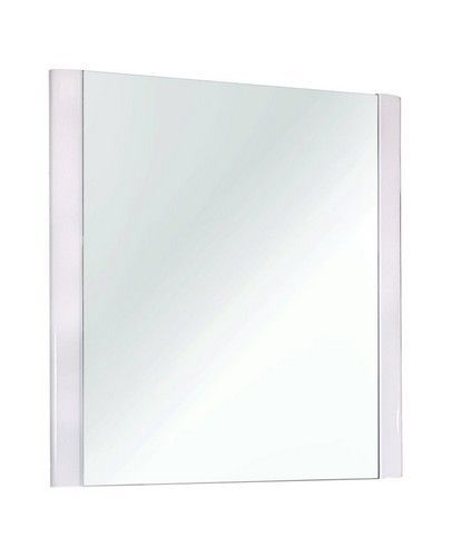 Зеркало Dreja Uni 75, белое 99.9005