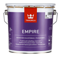 Краска для мебели EMPIRE C полуматовая 2,7л (краска алкидная тиксотропная (желеобразная), для внутренних работ)