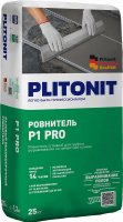 Ровнитель Plitonit Р1 Pro высокопрочный для грубого выравнивания, 25 кг