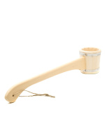 Черпак "Емеля" 0,25л (с длинной ручкой), Банный Эксперт