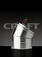 Колено Профи Craft угол 30° нержавеющее (316/0,5мм) ф350