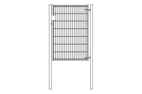 Калитка Light No Lock 1,53х1 GrandLine ГрандЛайн (RAL 6005)
