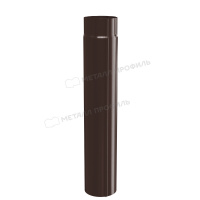 Труба водосточная МЕТАЛЛ ПРОФИЛЬ GRANDSYSTEM D90х3000 Ral 8017