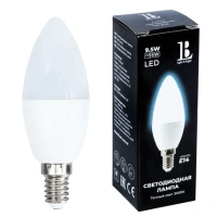 Светодиодная лампа L&B 9W 950Lm 3000K E14 E14-9,5W-3000К-С37