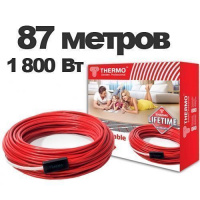 Нагревательный кабель Thermo 87 м, 1800 Вт