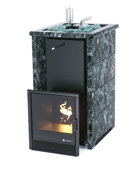 Кожух на ИзиСтим Сочи в трехстороннем кожухе с открытым верхом камень Пироксенит