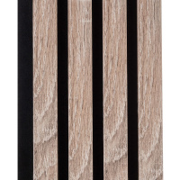 Декоративные рейки МДФ 3D Line Modern L07 Ель сибирская, 2,75 м