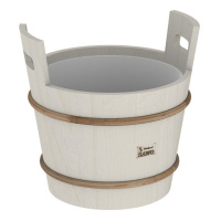 Запарник Sawo 381-A, 18 л, с пластиковой вставкой, осина