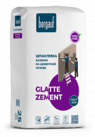 Шпаклевка базовая Bergauf GLATTE ZEMENT, 25 кг