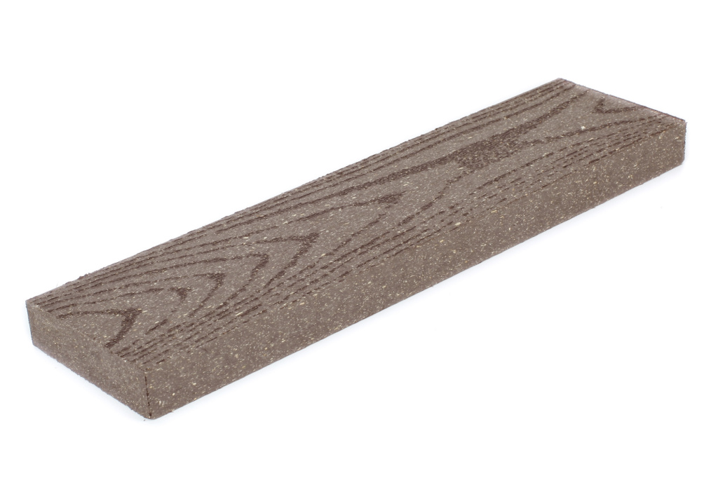 Брус лавочный Grand Line 80х22мм массив тиснение две стороны Шоколад 3м (ШТх2)