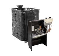 Печь для бани Black Stove Verona 18 чугунная закр.каменка Газ
