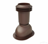 Выход вентканализац для г/ч и фальц.кровли Viotto (RAL 8017)