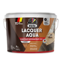 Dufa Лак LACQUER AQUA  интерьерный  матовый  9л