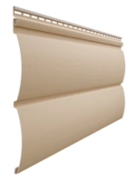Виниловый сайдинг Блок-Хаус D4.7T Docke Premium  (Крем-брюле)