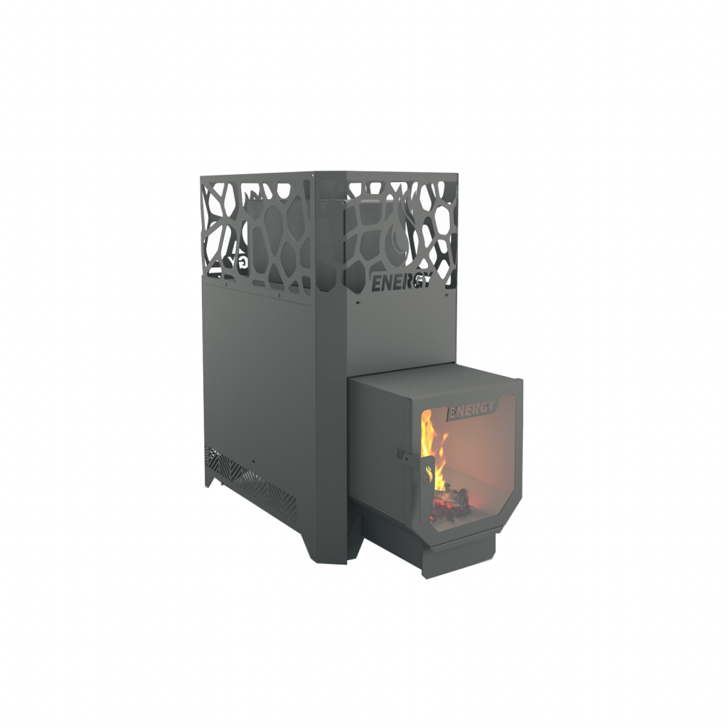 Печь для бани ENERGY 20 ЗК Панорама