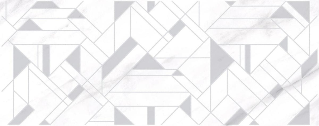 Декор настенный Альпы Ковер / Alpi Carpet 201x505 белый