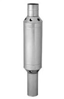 Дымоход-конвектор Феррум нержавеющий (439/0,8мм) ф200 L=0,5м