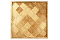 Панно еловый паркет диагональ с подсветкой 80*100см Автор Бани