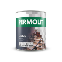Эпоксидная графитовая краска для металла Permolit Grafite, серая