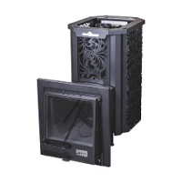 Печь для бани Сталь-Мастер HARD 20L Хохлома Панорама