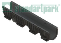 Лоток водоотводный пластиковый PolyMax Basic DN150 h200