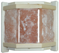 Абажур угловой с гималайской солью 3 плитки (АГС-3) Банный Эксперт