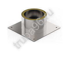 Переход с кирпичной кладки на сэндвич-трубу 200/280, Нерж/Оц, толщина металла 1.0мм/0.5мм