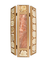 Светильник соль гималайская можжевельник 24V Термо рамка Автор Бани