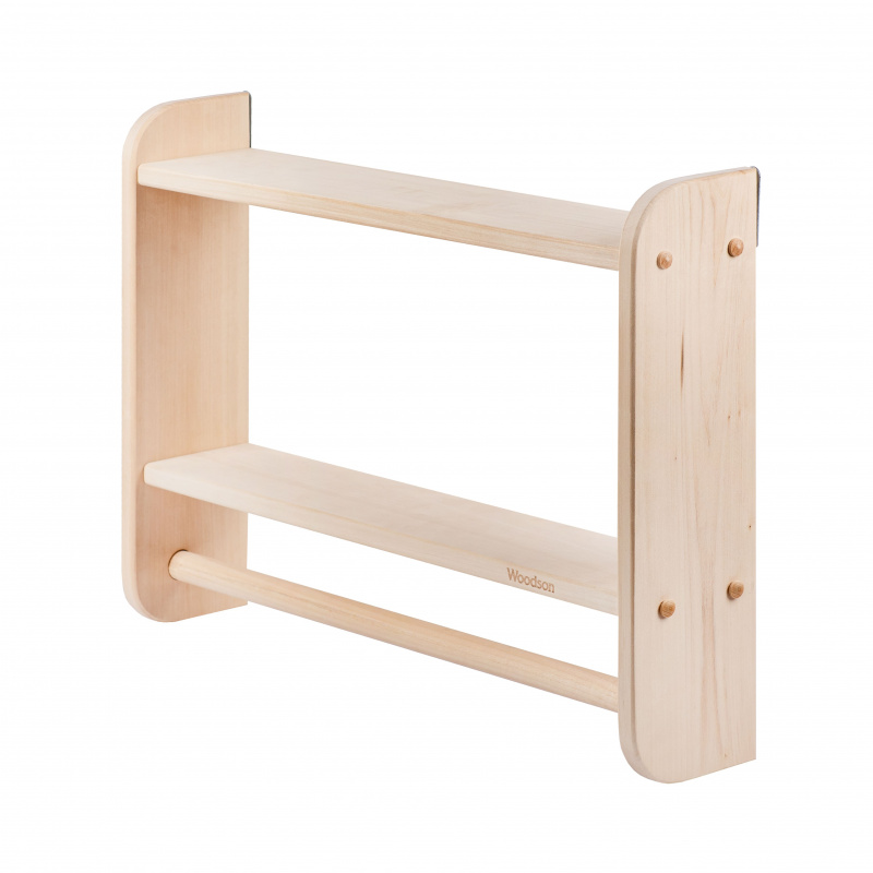 Полка универсальная ERGO 60х45мм Woodson ольха
