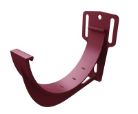 Кронштейн желоба GL Классика 120/90 мм ПВХ (Бордо)