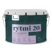 Влагостойкая интерьерная краска RYTMI 20 (Ритми 20) полуматовая