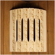 Абажур угловой Русские узоры, Банный Эксперт