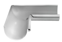 Угол желоба внутренний 90º GL PU 125/90 м металлич (RAL 9003)