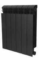 Радиатор биметаллический Global STYLE PLUS 500 (6 секций) черный 1152 Вт