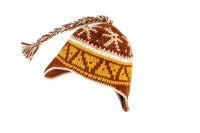 Шапка для бани Woodson Viking вязаная орнамент 1 косичка