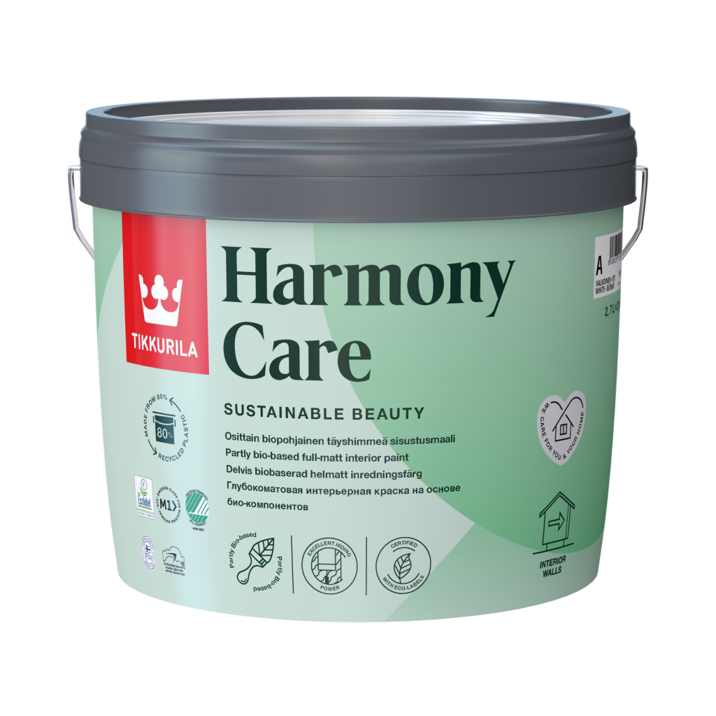 Краска интерьерная HARMONY CARE С гл/мат 2,7 л