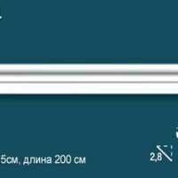 Р34 Карниз гладкий