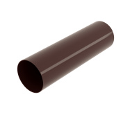 Труба GL Классика 120/90 мм 3м ПВХ (Шоколадный)