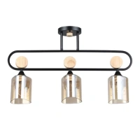 Потолочная люстра Arte Lamp GLAMORE A5076PL-3BK