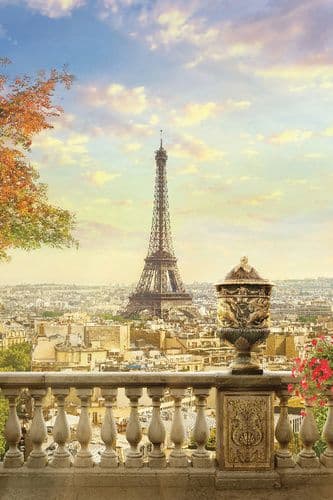 Фотообои "Панорама Парижа" Moda Interio