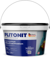 Мастика Plitonit WaterProof Premium универсальная гидроизоляционная однокомпонентная, 10 кг