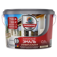 ProfiluxProfessional Эмаль Акриловая Универсальная (Матовая) база 1  0,9 кг