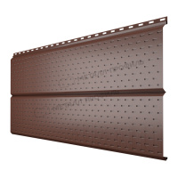 Софит МЕТАЛЛ ПРОФИЛЬ Lбрус-XL-14х335 NormanMP (ПЭ-01-8017-0.5)