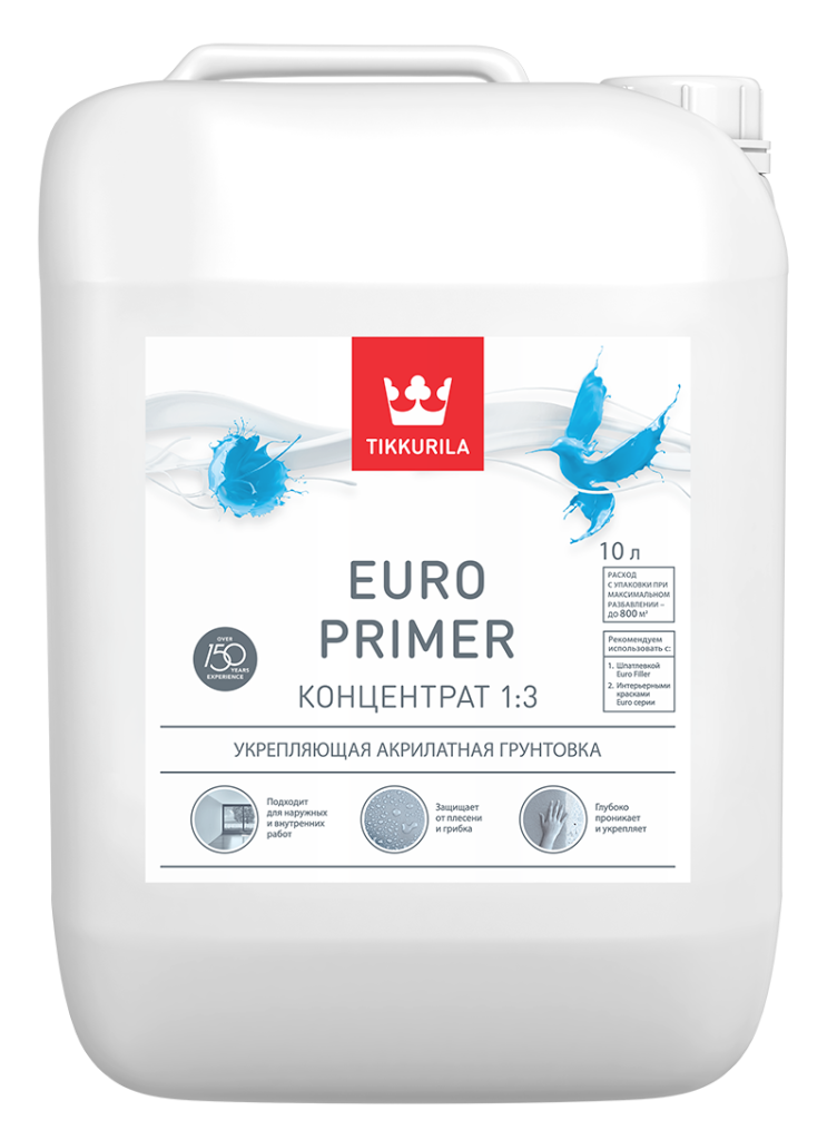Грунтовка EURO PRIMER 10л